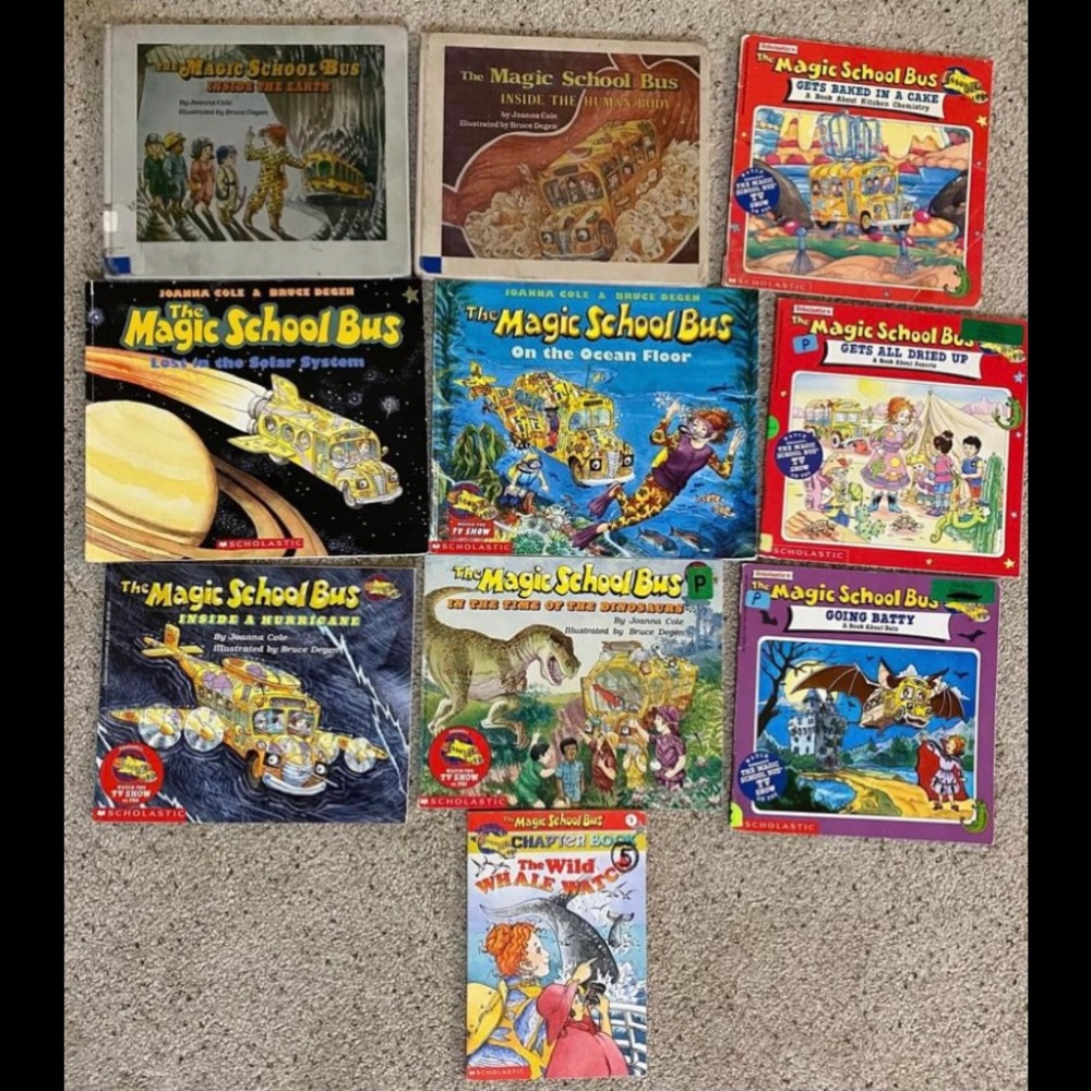 The Magic School Bus Book Series (10)